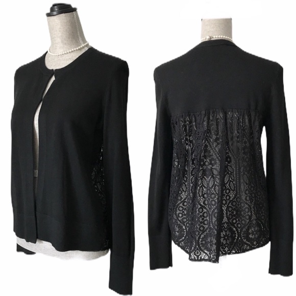 LOFT Sweaters - Ann Taylor LOFT Lace Cardigan